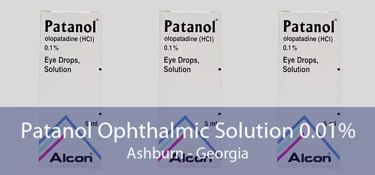 Patanol Ophthalmic Solution 0.01% Ashburn - Georgia