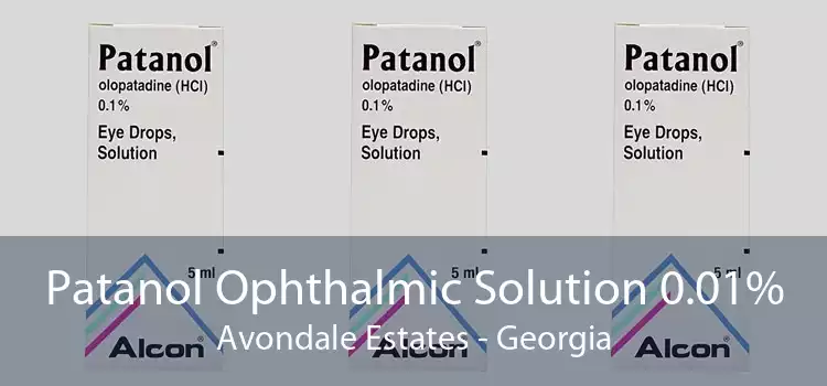 Patanol Ophthalmic Solution 0.01% Avondale Estates - Georgia