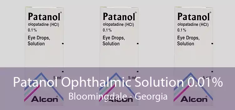 Patanol Ophthalmic Solution 0.01% Bloomingdale - Georgia