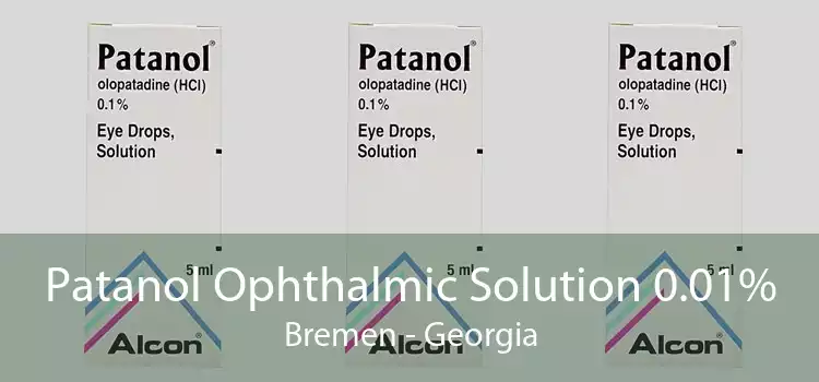 Patanol Ophthalmic Solution 0.01% Bremen - Georgia