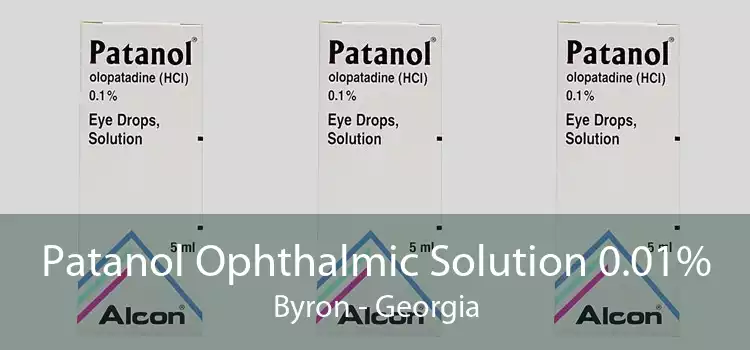 Patanol Ophthalmic Solution 0.01% Byron - Georgia