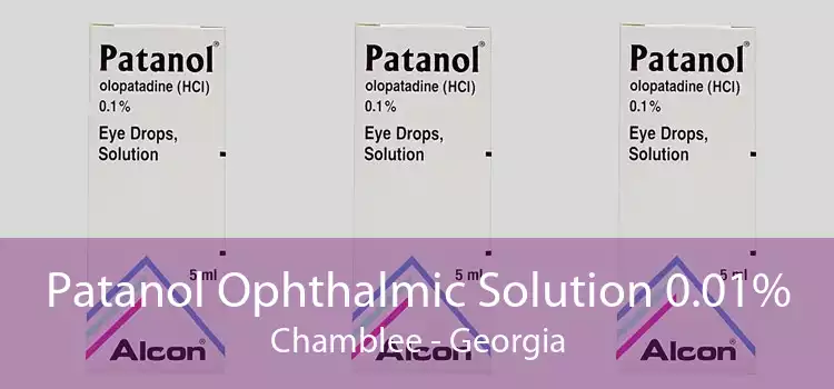 Patanol Ophthalmic Solution 0.01% Chamblee - Georgia