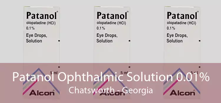 Patanol Ophthalmic Solution 0.01% Chatsworth - Georgia