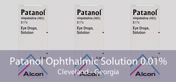 Patanol Ophthalmic Solution 0.01% Cleveland - Georgia
