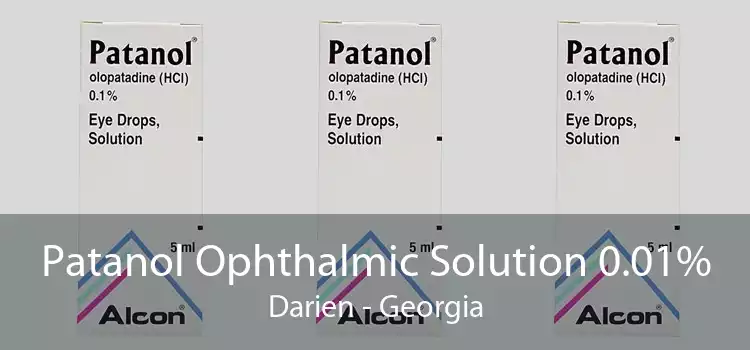Patanol Ophthalmic Solution 0.01% Darien - Georgia