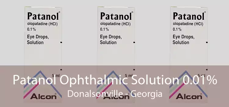 Patanol Ophthalmic Solution 0.01% Donalsonville - Georgia