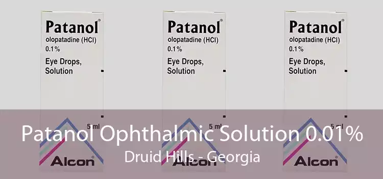 Patanol Ophthalmic Solution 0.01% Druid Hills - Georgia