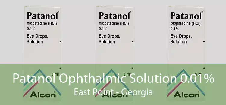 Patanol Ophthalmic Solution 0.01% East Point - Georgia