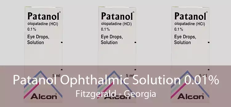 Patanol Ophthalmic Solution 0.01% Fitzgerald - Georgia