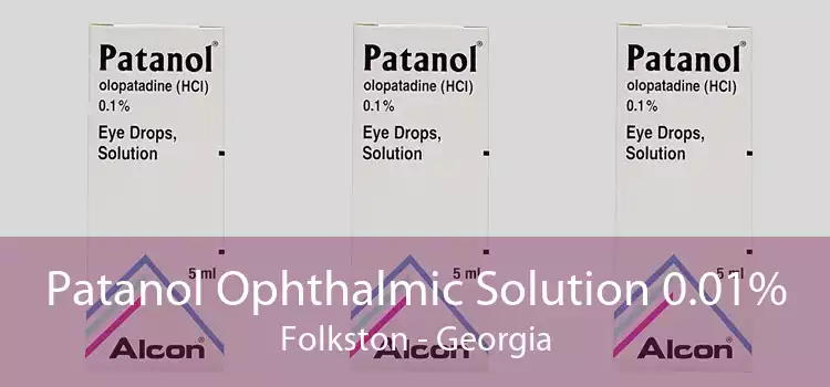Patanol Ophthalmic Solution 0.01% Folkston - Georgia