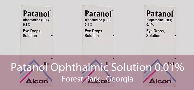 Patanol Ophthalmic Solution 0.01% Forest Park - Georgia