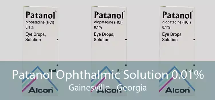 Patanol Ophthalmic Solution 0.01% Gainesville - Georgia
