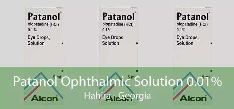 Patanol Ophthalmic Solution 0.01% Hahira - Georgia