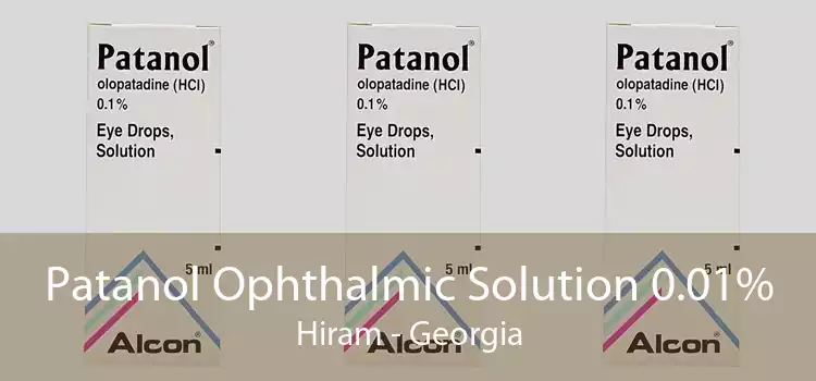 Patanol Ophthalmic Solution 0.01% Hiram - Georgia