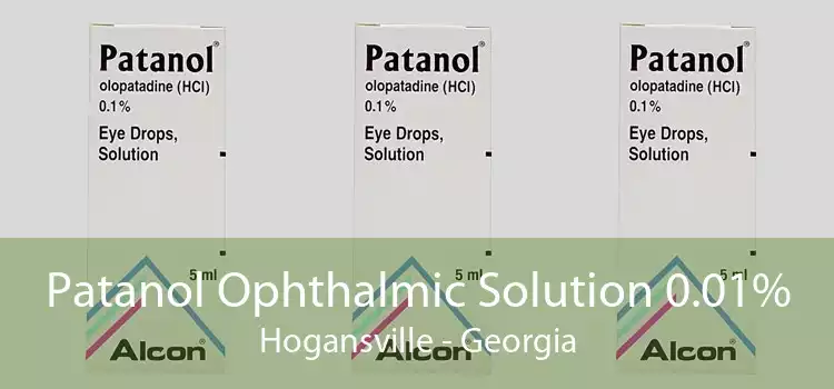 Patanol Ophthalmic Solution 0.01% Hogansville - Georgia