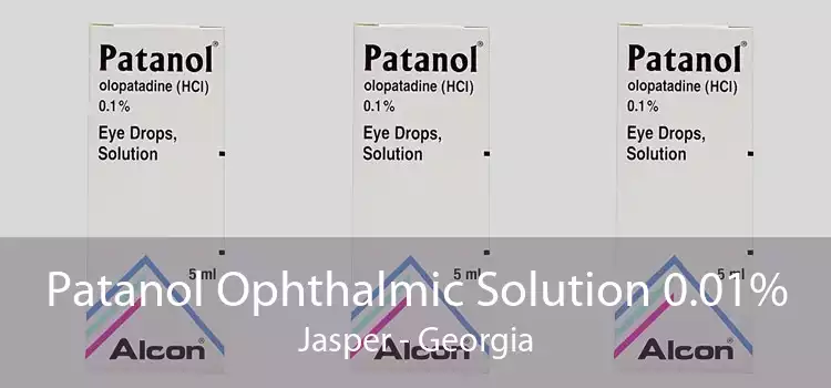 Patanol Ophthalmic Solution 0.01% Jasper - Georgia