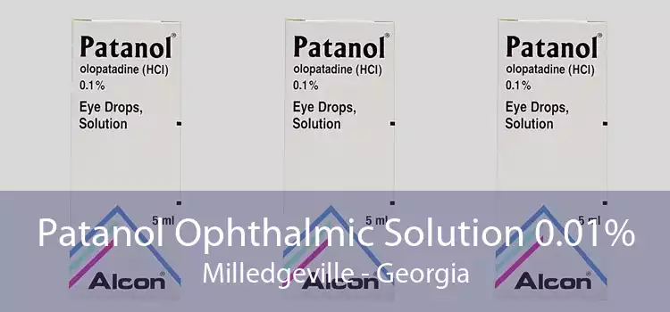 Patanol Ophthalmic Solution 0.01% Milledgeville - Georgia