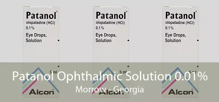 Patanol Ophthalmic Solution 0.01% Morrow - Georgia