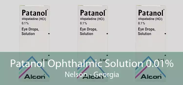 Patanol Ophthalmic Solution 0.01% Nelson - Georgia