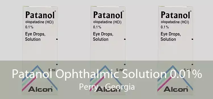 Patanol Ophthalmic Solution 0.01% Perry - Georgia