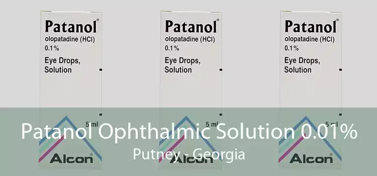 Patanol Ophthalmic Solution 0.01% Putney - Georgia