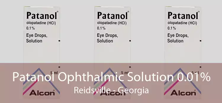 Patanol Ophthalmic Solution 0.01% Reidsville - Georgia