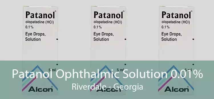 Patanol Ophthalmic Solution 0.01% Riverdale - Georgia