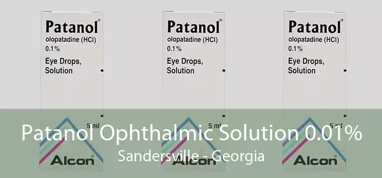 Patanol Ophthalmic Solution 0.01% Sandersville - Georgia