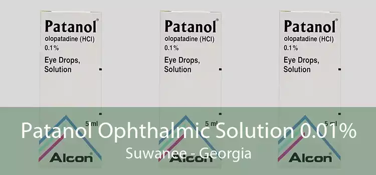 Patanol Ophthalmic Solution 0.01% Suwanee - Georgia