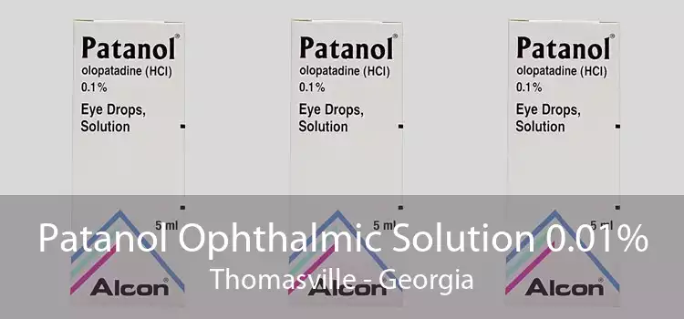 Patanol Ophthalmic Solution 0.01% Thomasville - Georgia