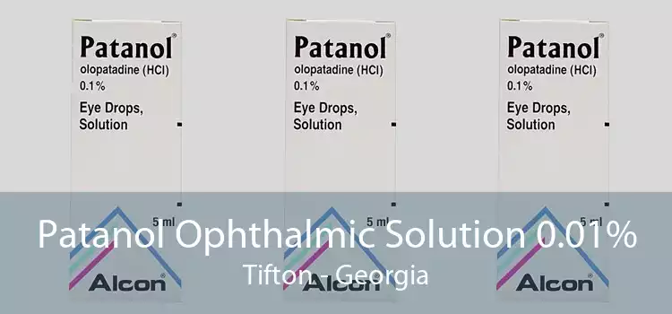 Patanol Ophthalmic Solution 0.01% Tifton - Georgia