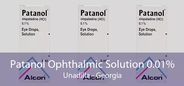 Patanol Ophthalmic Solution 0.01% Unadilla - Georgia
