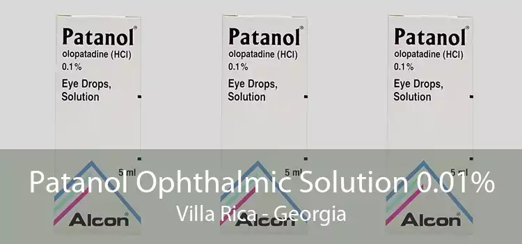 Patanol Ophthalmic Solution 0.01% Villa Rica - Georgia
