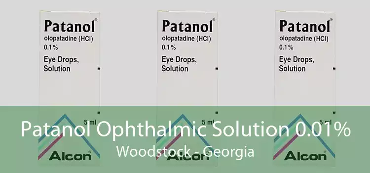 Patanol Ophthalmic Solution 0.01% Woodstock - Georgia