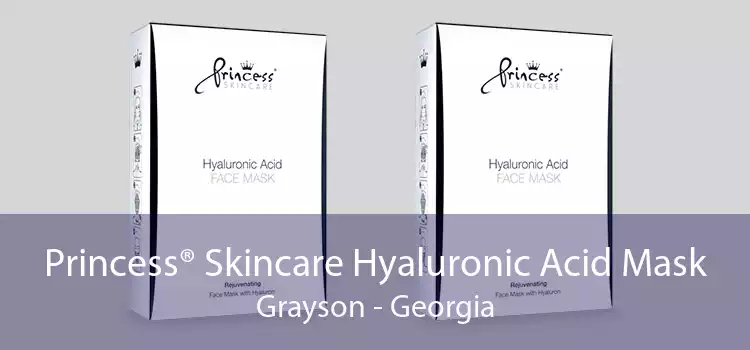 Princess® Skincare Hyaluronic Acid Mask Grayson - Georgia