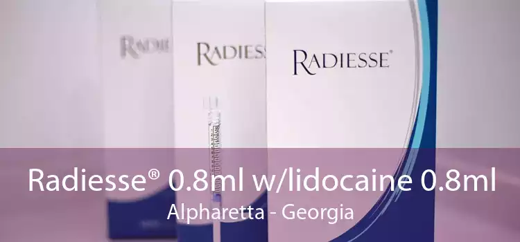 Radiesse® 0.8ml w/lidocaine 0.8ml Alpharetta - Georgia