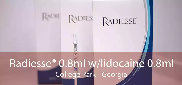 Radiesse® 0.8ml w/lidocaine 0.8ml College Park - Georgia