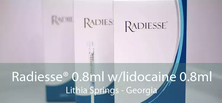Radiesse® 0.8ml w/lidocaine 0.8ml Lithia Springs - Georgia