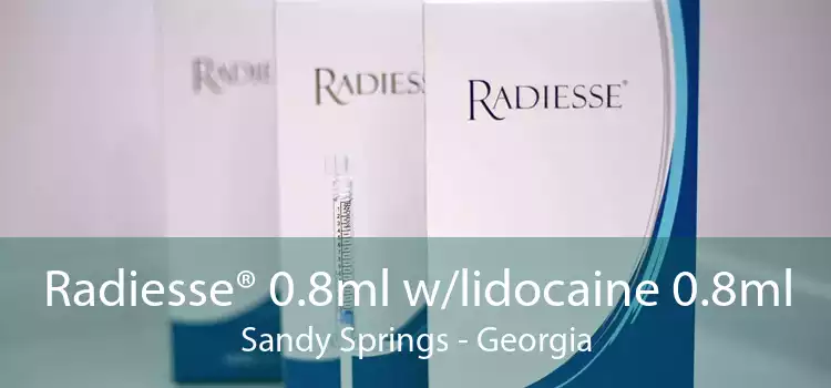 Radiesse® 0.8ml w/lidocaine 0.8ml Sandy Springs - Georgia
