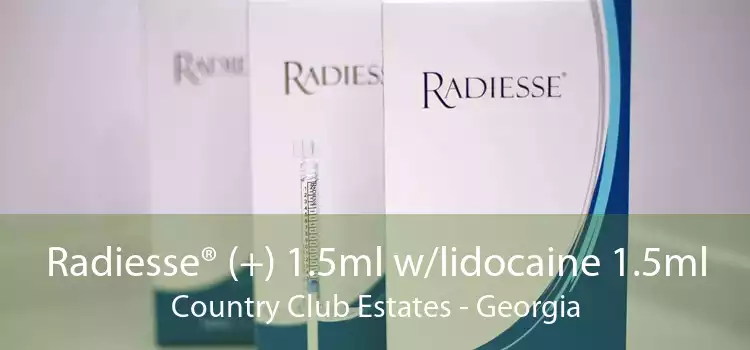 Radiesse® (+) 1.5ml w/lidocaine 1.5ml Country Club Estates - Georgia
