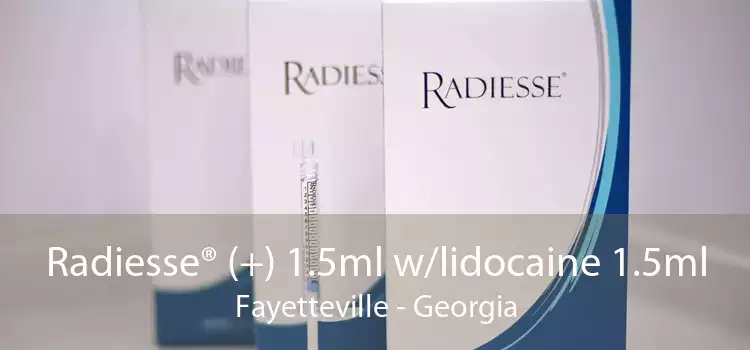 Radiesse® (+) 1.5ml w/lidocaine 1.5ml Fayetteville - Georgia