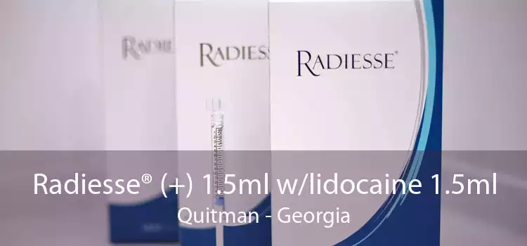 Radiesse® (+) 1.5ml w/lidocaine 1.5ml Quitman - Georgia