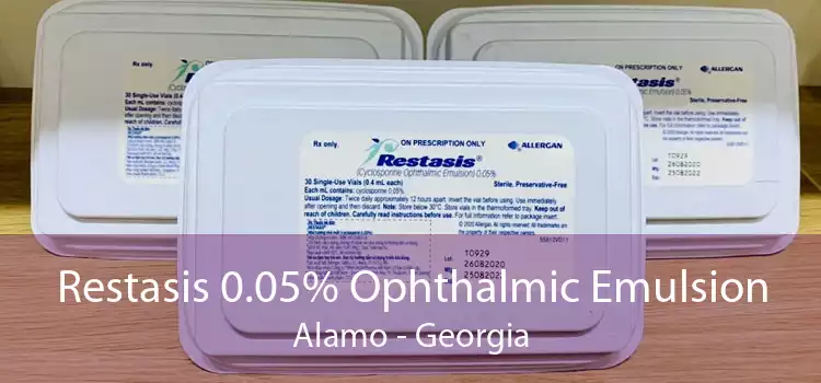 Restasis 0.05% Ophthalmic Emulsion Alamo - Georgia