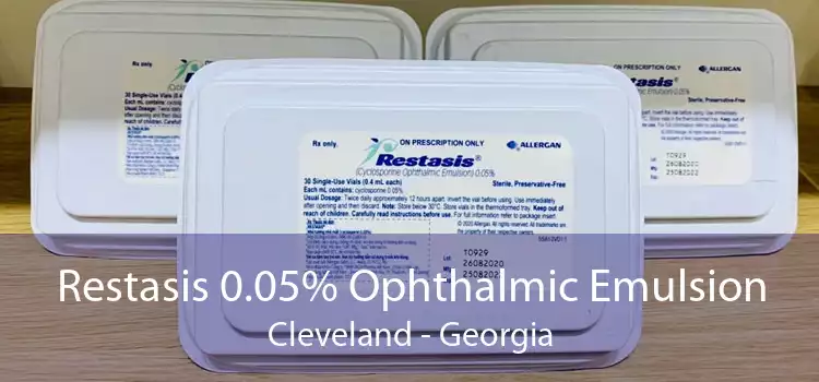 Restasis 0.05% Ophthalmic Emulsion Cleveland - Georgia