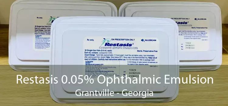 Restasis 0.05% Ophthalmic Emulsion Grantville - Georgia