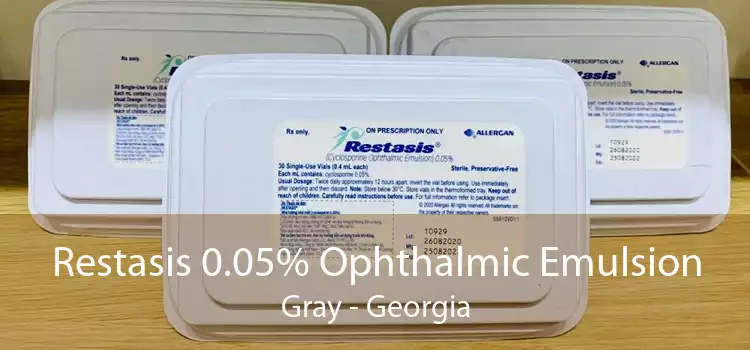 Restasis 0.05% Ophthalmic Emulsion Gray - Georgia