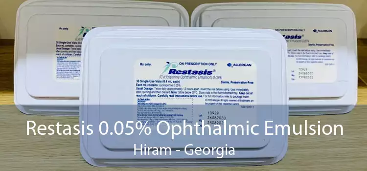 Restasis 0.05% Ophthalmic Emulsion Hiram - Georgia