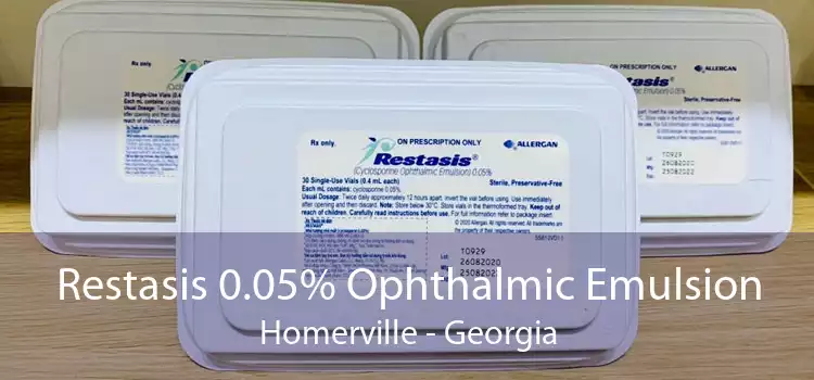 Restasis 0.05% Ophthalmic Emulsion Homerville - Georgia