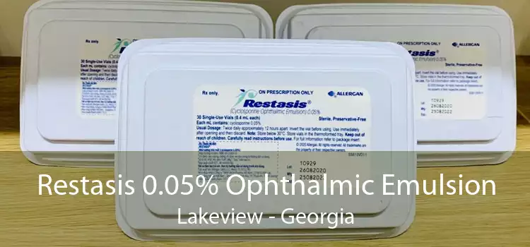 Restasis 0.05% Ophthalmic Emulsion Lakeview - Georgia