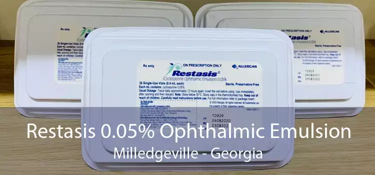 Restasis 0.05% Ophthalmic Emulsion Milledgeville - Georgia